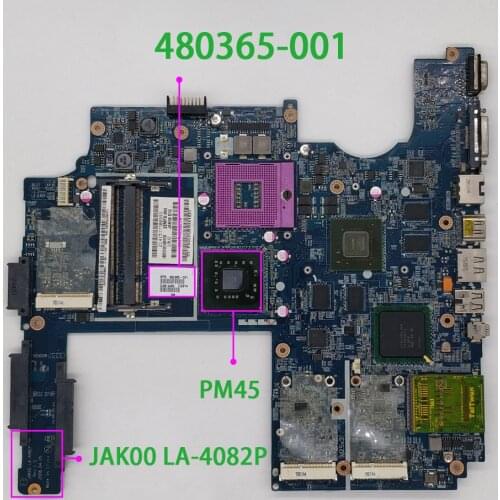For HP Pavilion DV7 DV7-1000 Series DV7T-1000 480365-001 LA-4082P G96-630-A1 Laptop Motherboard Tested & Working Perfect