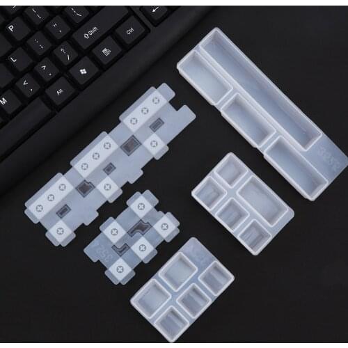 Hot Resin Mechanical Keyboard Molds Handmade Silicone Keycap Mould Crystal UV Epoxy Mold DIY Crafts Accessories Making Tools