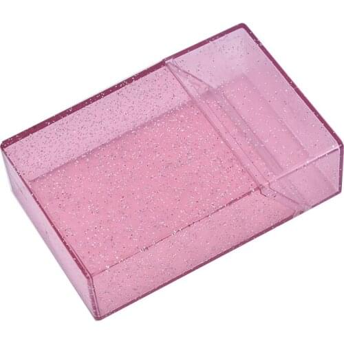 Engineering Plastics Shining Clear Cigarette Case Box Halloween Gift for Women Portable Cigarette Case Sturdy Cigarette Holder