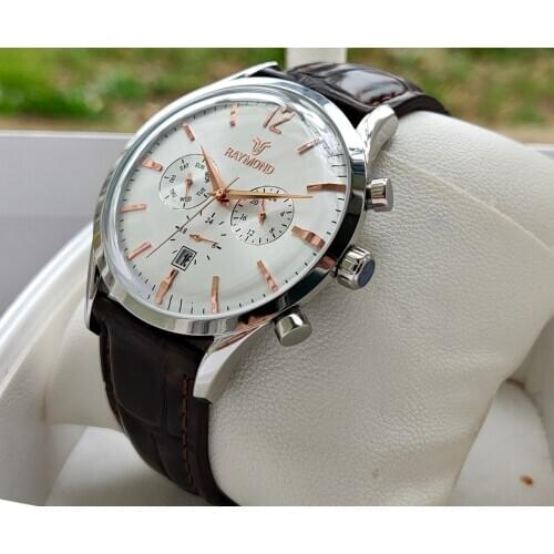 Raymond Swiss Rounded Glass Classic Men 'S Wristwatch Classic Stylish Model Europe America Fashion Watches Swiss Watches