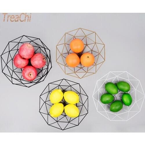 Creative Metal Fruit Basket Iron Art Fruit Plate Home Storage Supplies Decoration Snacks Buy Hollow-out Basket Home Stuff