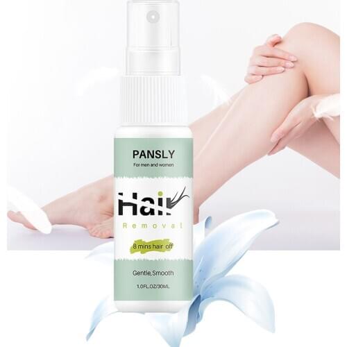 Gentle Hair Removal Spray Wipe Chest Underarm Legs Hair Remover Body Lotion