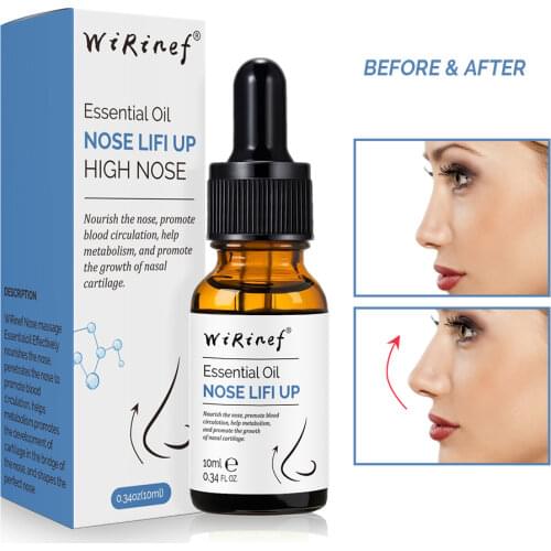 Nose Essential Oil Nose Serum Reshape Natural Face Skin Care Up Heighten Rhinoplasty Collagen Firming Moisturizing Skin