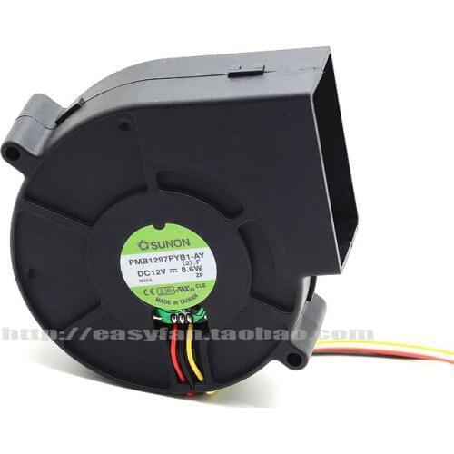 Brand new SUNON turbine 9733 Double Ball bearing high air volume PMB1297PYB1-AY cooling fan