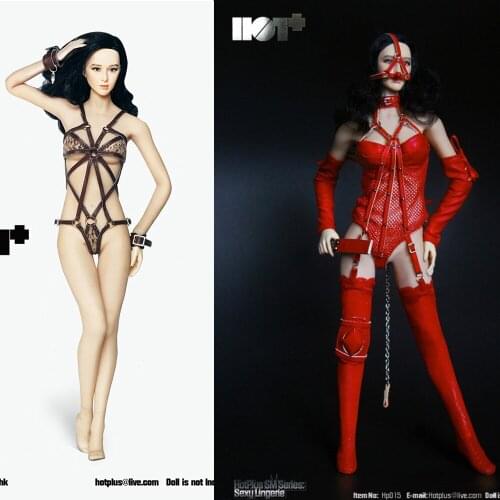 1/6 Belt underwear Bondage Tights SM Play Props Accessories Woman Doll Clothing Accessories for 12 inch Female Body