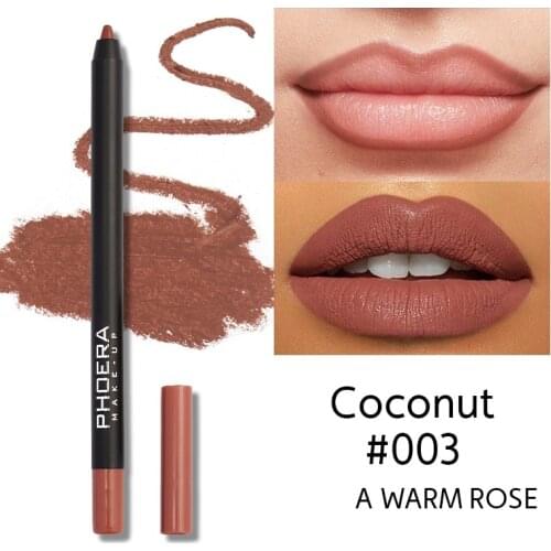 Professional Lip Liner Pencil Lipstick Matte Waterproof Lady Charming Lip Liner Contour Makeup Tool Cosmetic Maquiagem TSLM1