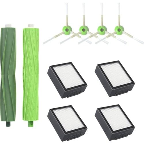 100% Washable Vacuum Parts Compatible for iRobot Roomba E5 E 5 RoombaE5 Robot Cleaner Turbo Roller Side Brush Filter Dust Bag