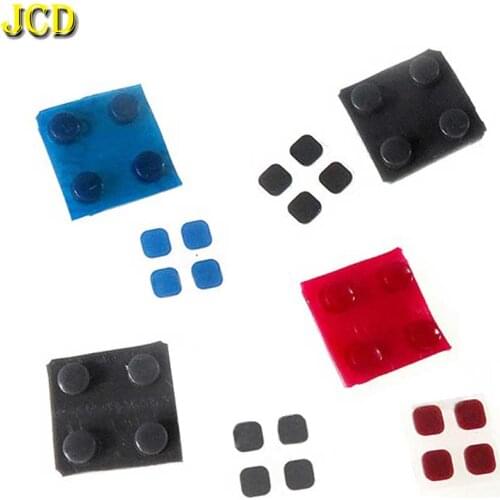 JCD Replacement Front Back Screw Rubber For New 3DS LL XL Console Feet Cover Upper LCD Screen Screws Cover Rubber