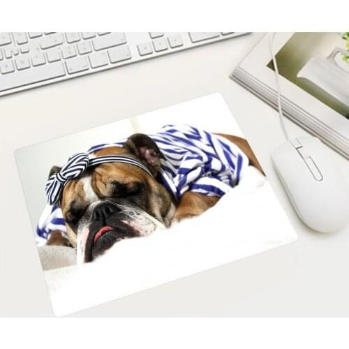 Cute Dog Wallpaper Expression Rectangle Mouse Pad Desktop Decoration Pad Office Computer Notebook Mouse Mats for Csgo Cf