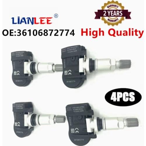 High Quality 4pcs/lot 36106887147 Tire Pressure Sensor Monitoring System TPMS 433Mhz For BMW 36106872774 G30 G31 F90