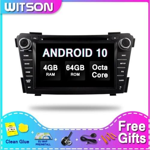 WITSON ANDROID 10.0 Android Car DVD Player For HYUNDAI I40 2012-2014 4GB 64GB GPS multimedia