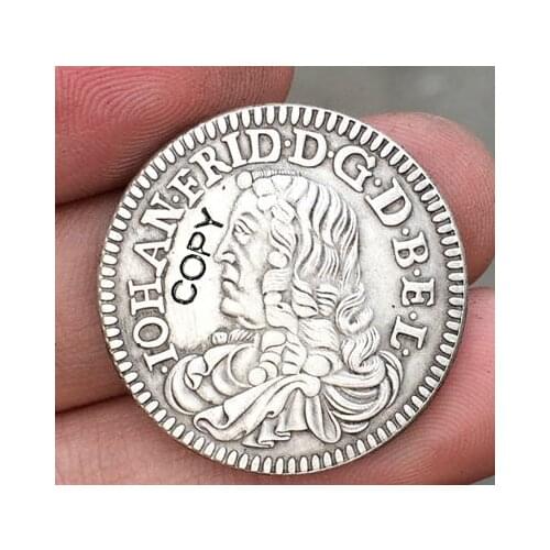 1676 German Thaler - Johann Friedrich copy coins