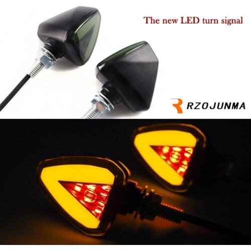 2Pcs Motorcycle Turn Signal Light Indicator Corner Lamp LED Steering Lamp for Moto Accessory Practical
