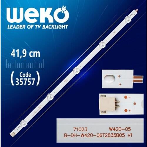 42 ROW2.1 REV 0.6 1 R1-TYPE 6916L-1215A - 41.9 CM 5 LED- (WK-1225)