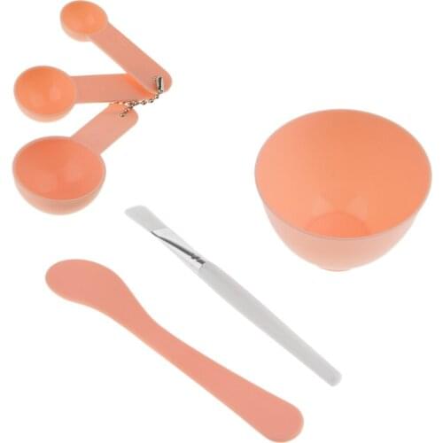 6pcs / Set DIY Face Mask Mixing Bowl Facial SPA Spatula Brush