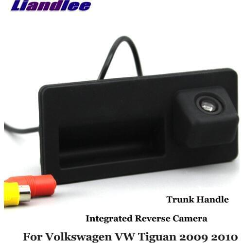 Car Reverse Reversing Camera For Volkswagen VW Tiguan Passat collar 2009 2010 HD Rear View Backup Parking Camera Trunk Handle