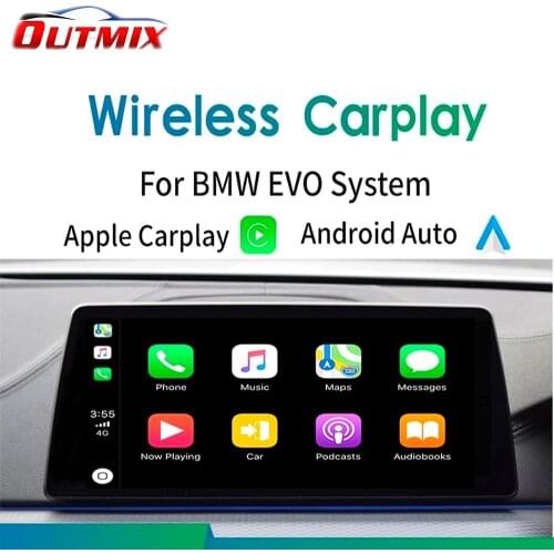 Wireless Apple CarPlay Android Auto for BMW EVO F20 F21 F44 F52 2017-2020 Air play