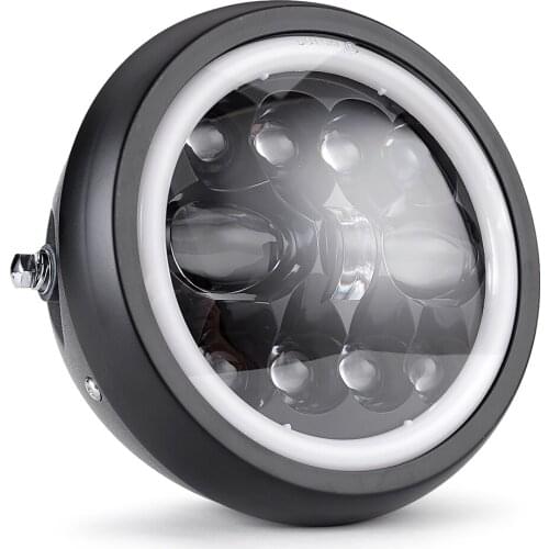 For Triumph Tiger 1050 Universal Motorcycle 7.5 Inch LED Headlight For Kawasaki Er6n Cb300r Suzuki Moto Gsx S750 Bmw F900r