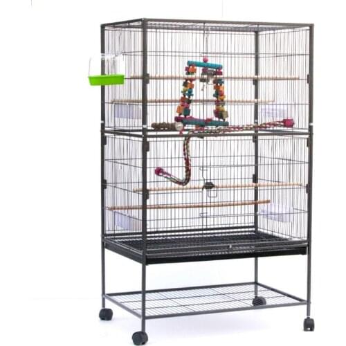 Bird House Metal Large Pet Bird Cage Indoor Outdoor Breeding Fun Bird Nest Parrots Canary Macaw Cockatiel Bird Nest Supplies HWC