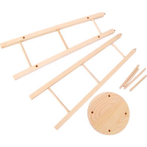 Natural Finish Tall Stool 1/3 BJD Dolls House Miniature Furniture Accessory