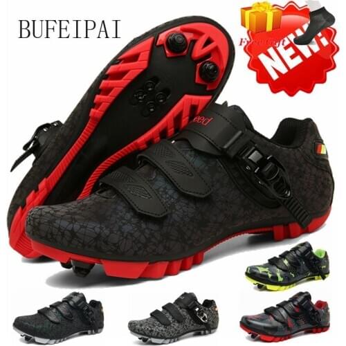 New Mountain Cycling Shoes Road Cycling Shoes Women Men MTB Shoes nylon Sole Cycling Bicycle Shoes Breathable Luminous 36-47