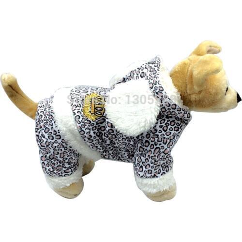 Soft Cotton Hoodied Ear Style Four Legs Pet dogs Coat Free Shiping By CPAM Dogs Clothing