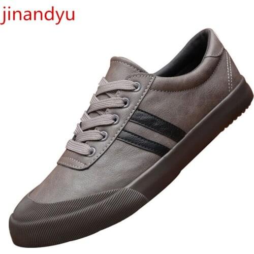Mens Shoes Casual Men Sneakers Black Brown Leather Shoes Men Casuales Comfy Outdoor Mens Summer Sneakers Sport Shoes for Man