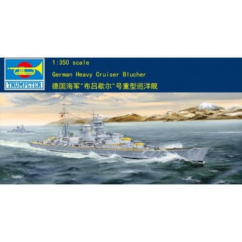 Trumpeter 1/350 05346 German Heavy Cruiser Blucher