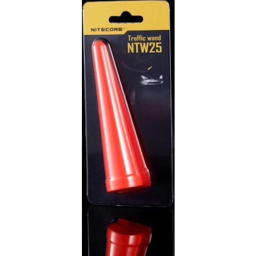 Free Shipping 1 PC Nitecore NTW25 Diffuser Traffic Wand Suitable for EA1 EA2 EC1 EC2 MT2C The Flashlight with Head of 25.4mm
