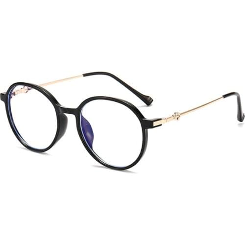 Hot Transparent Frame Anti Blue Light Reading Glasses Women Lightweight Retro Simple Anti-radiation Optics Presbyopic Glasses