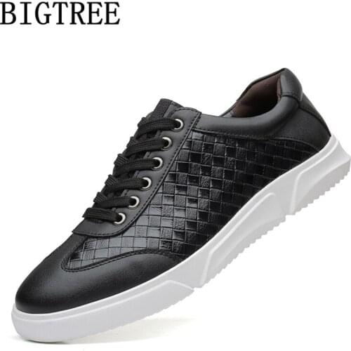 Luxury Shoes Fashion Men Shoes Leather Sneakers Coiffeur Plus Size White Mens Shoes Casual Zapatos Oxford Hombre Ayakkabi Erkek