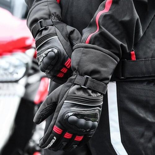 Motocross Cycling Gloves Full Finger Racing Gloves Outdoor Sports Protection Electric Bicycle Riding Cross Dirt Bike Gloves