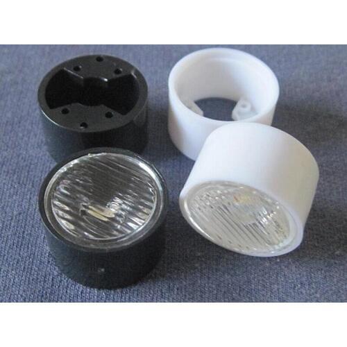 #BIPL-20 High quality Led Lens Sets, Lens Diameter: 20mm, Holder Size: 22X13mm, 60 degree, Stripe Surface, PMMA