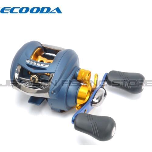 ECOODA DELTA Japanese Shaft V Shape Spool Baitcasting Reels Fishing Reels Right or Left Hand DB100R/DB100L