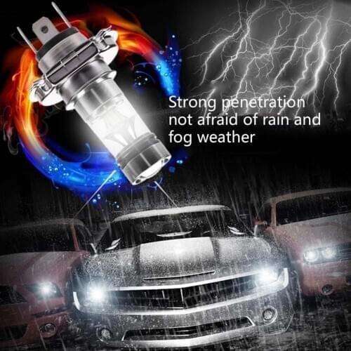2pcs H4 100W 2828 20SMD LED High Power Car Driving DRL Light Fog Lamp Bulbs MGO3