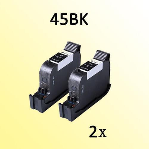 2x compatible for45 compatible for 45 51645A Deskjet 1180C 1220 6122 6127 9300 932C 935C 950C Printer
