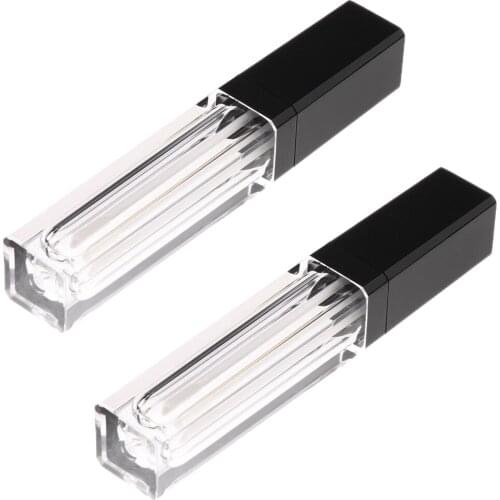 8ML Empty Plastic Lip Balm Tubes Containers Lip Gloss Storage Container 2pcs