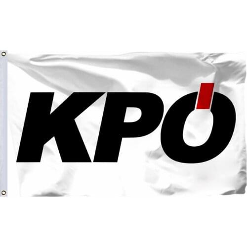 Austria Kommunistische Partei Österreichs Logo Flag 90x150cm 3x5FT 100D Polyester Double Stitched High Quality Banner Ensign