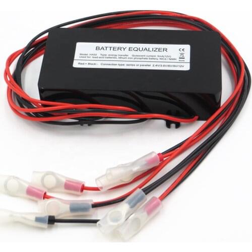 Battery equalizer battery balancer for 4pcs 12V battery connected in series for 48V battery system solar system