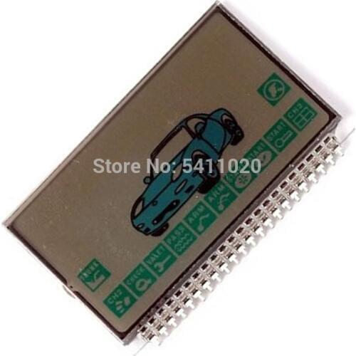 10 PCS/lot A9 Keychain LCD Display Screen For 10PCS Two way Car Alarm Starline A9 KGB FX-5 FX5 FX 5 lcd Remote Control Key Chain