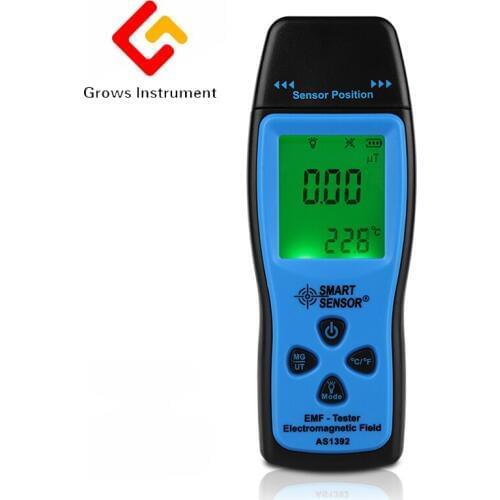 Digital Electromagnetic Radiation Detectors Mini EMF Tester LCD Radiation Dosimeter Tester Handheld Electrical Instruments
