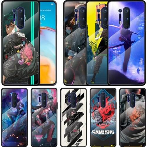 Cool Street Punk Boy Girl For Oneplus 9R 9 8T 8 Nord Z 7T 7 Pro 5G Tempered Glass Shell Phone Case Cover