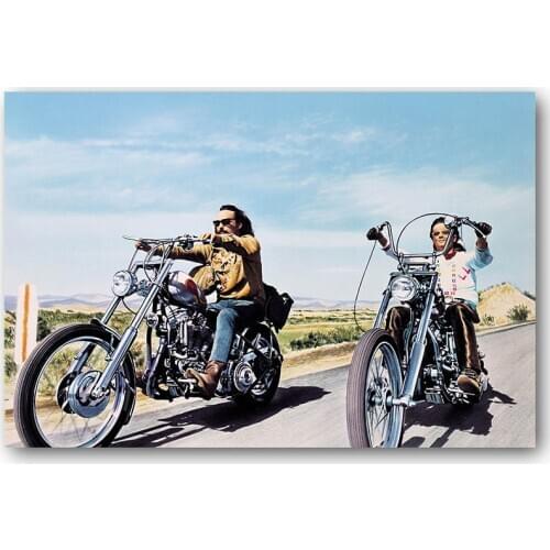 Easy Rider Classic Silk Poster Wall Art Print Movie Canvas Painting 30x45 60x90cm Decorative Picture Wallpaper Bedroom Decor