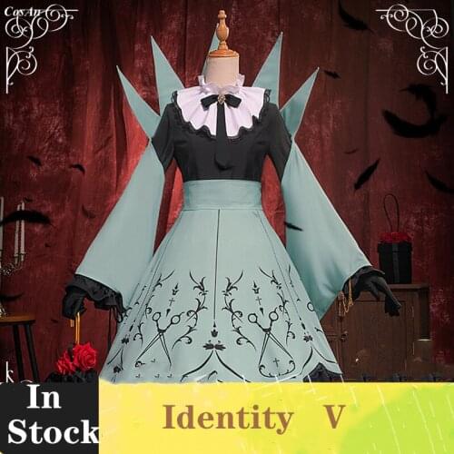 Hot Game Identity V Jack Cosplay Costume Sex Change Lolita Uniform Gothic Formal Dress Activity Party Role Play Clothing S-L