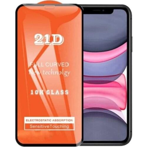 Iphone 11 21d 10h Curved Full Covering Tempered Shatterproof Glass