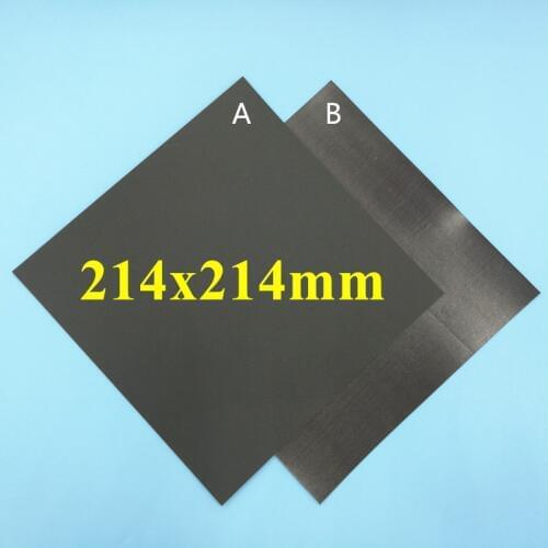 New Magnetic Print Bed Tape Print Sticker Build Plate Tape FlexPlate Square 214x214mm Update Prusa wanhao Anet 3D printer
