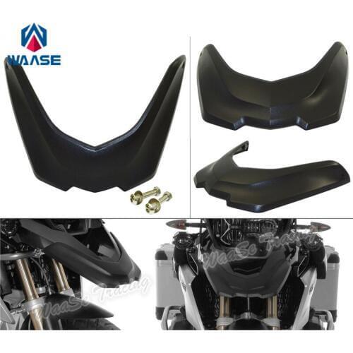 Waase Motorcycle Front Wheel Fender Beak Extension Cover Extender Cowl For BMW R1200GS LC R1200 GS 2013 2014 2015 2016