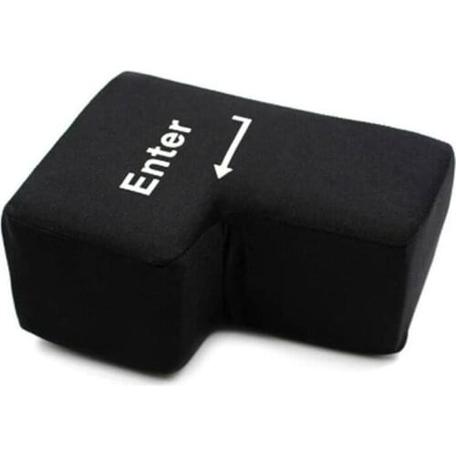 Enter Key Pillow, Big USB Enter Button Stress Relief Vent Tools, Unbreakable Relax Enter key Office Desktop Nap Pillow