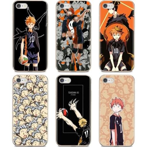 Silicone Cover For Xiaomi Redmi 2 S2 3 3S 4 4A 5 5A 5 6 6A 7A 9 9T 9C 9A Pro Pocophone F1 Volleyball-Anime-Haikyuu-Love