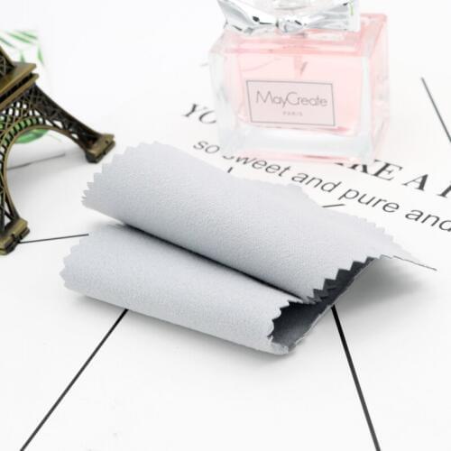 Silver Polish Cloth 200pcs For Silver Jewelry Cleaning Protect Brass Polisher Silver Gold Cleaner Double Velvet Dry Polish Care